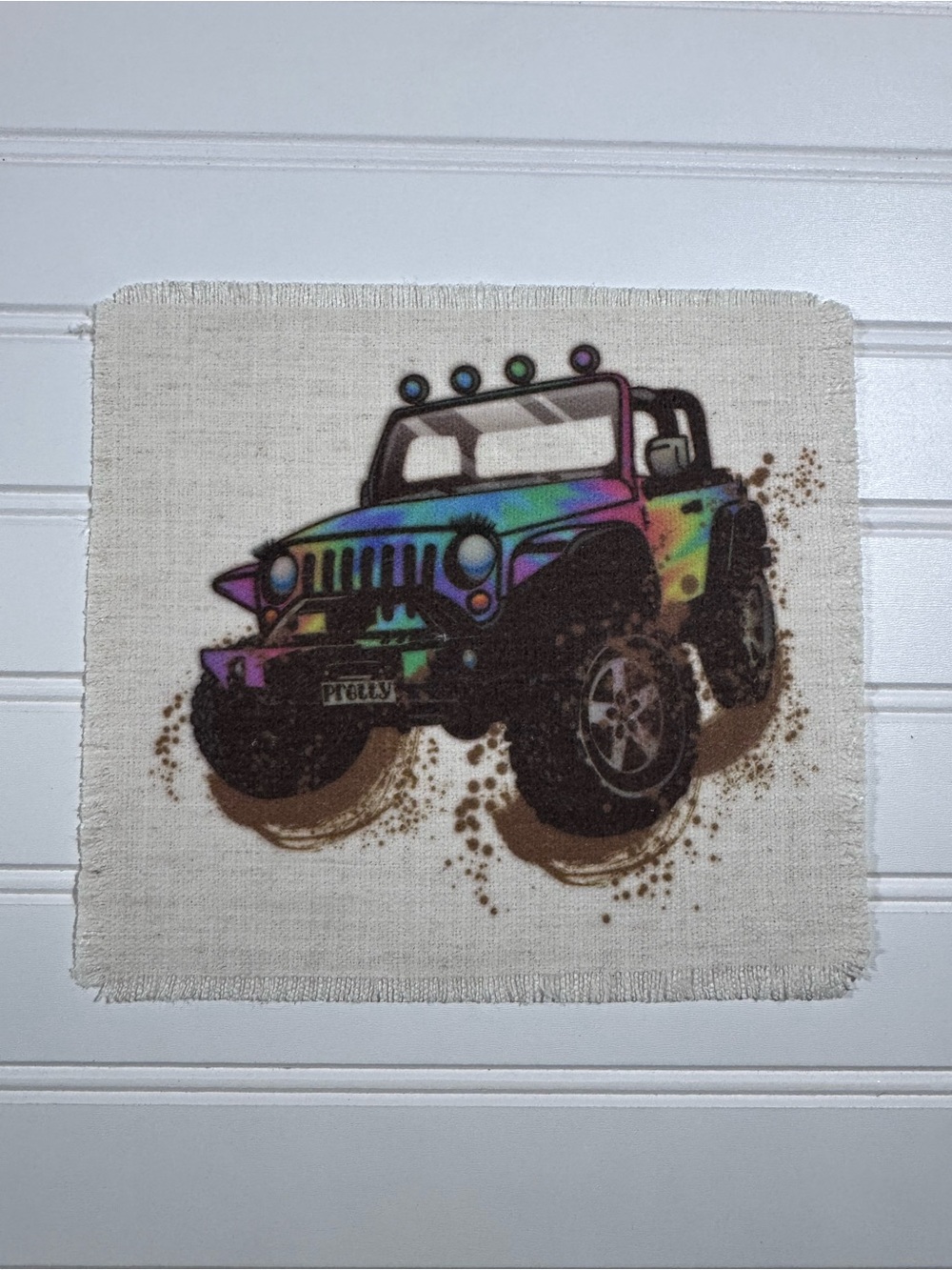 Jeep Colorful Fabric Patch